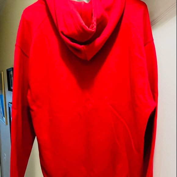 Catholic University (CUA) Cross Country Men's L Sweatshirt Red & Black Badger - Picture 5 of 5